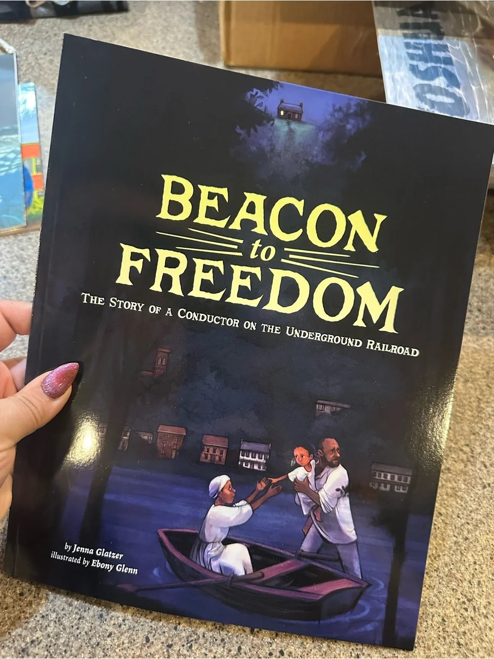 Beacon to Freedom Hardcover Book - Black Cover